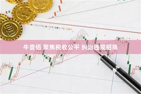 牛壹佰 聚焦税收公平 纠治违规招商
